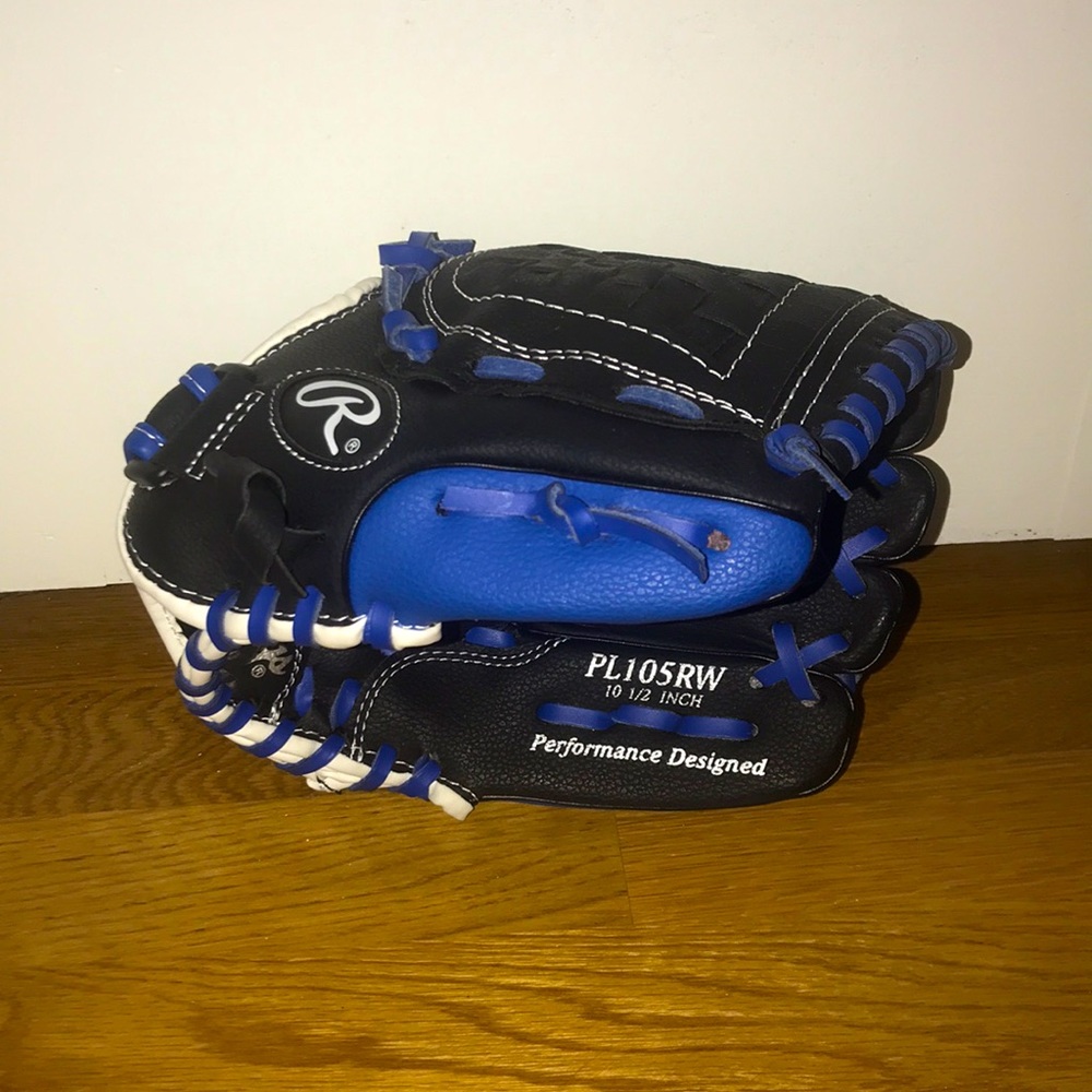 Brand new Rawlings baseball glove blue and black